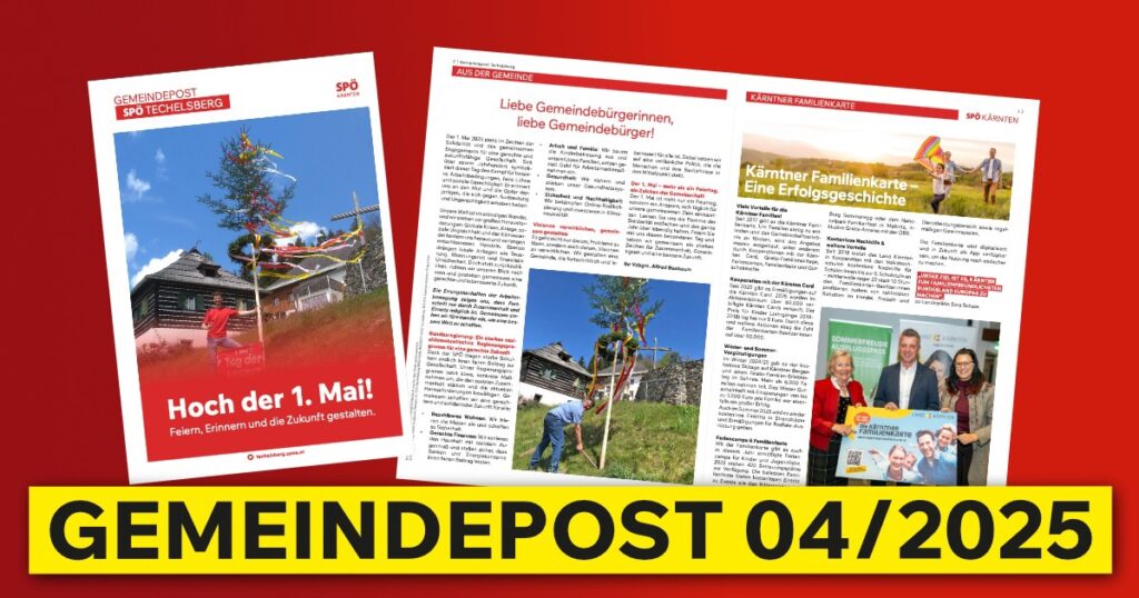 Gemeindepost Dezember 2024 Techelsberg