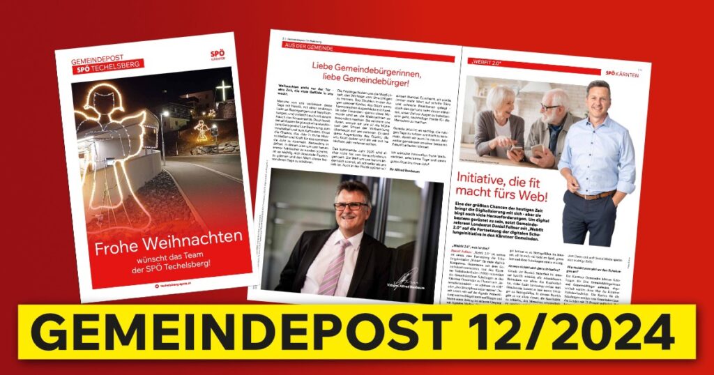 Gemeindepost Dezember 2024 Techelsberg