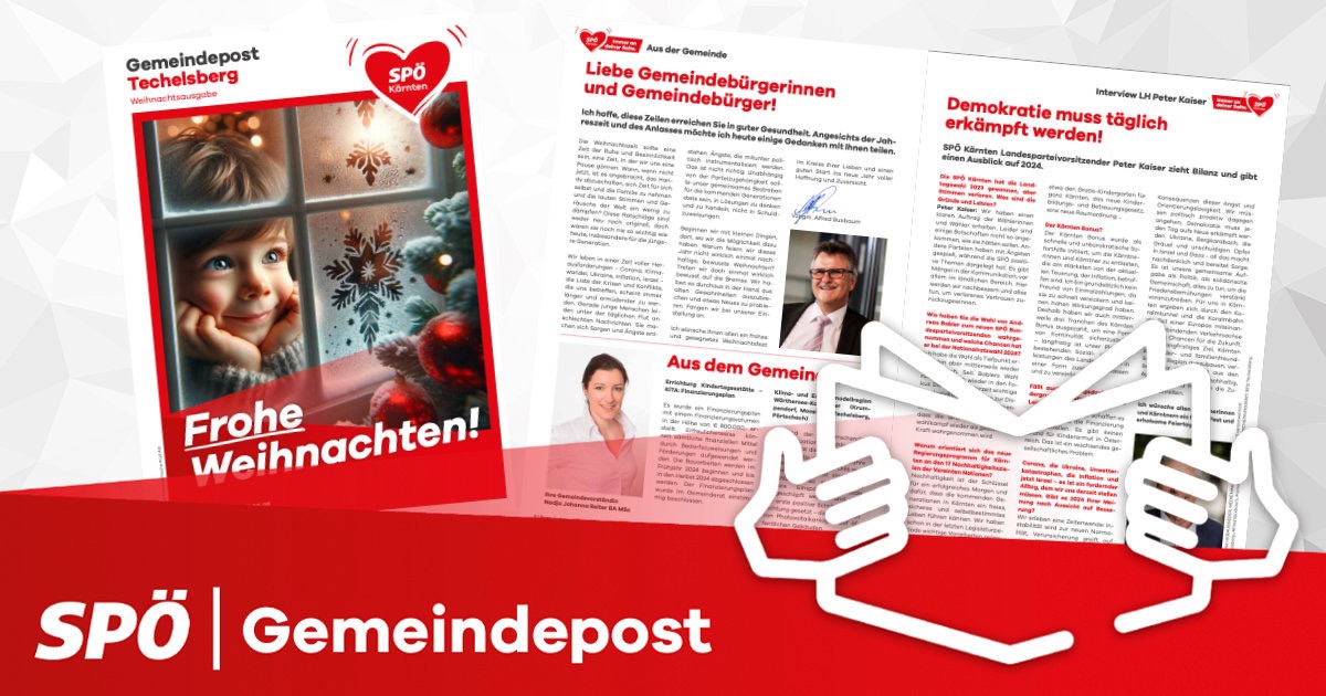 Gemeindepost Techelsberg Dezember 2023
