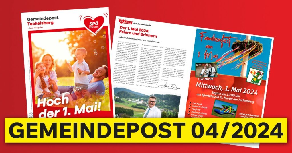 Gemeindepost Techelsberg April 2024